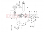 gilera 2008 Runner 125 ST 4T Fuel tank
