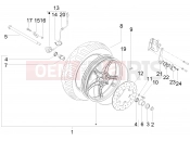 gilera 2010 Runner 125 ST 4T Front wheel
