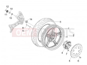 gilera 2010 Runner 125 ST 4T Rear wheel
