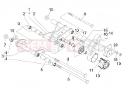 gilera 2010 Runner 125 ST 4T Swinging arm
