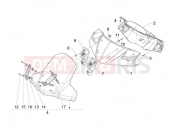 gilera 2012 Runner 125 ST 4T Handlebars coverages