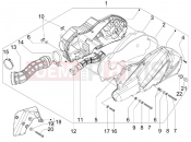 gilera 2015 Runner 125 ST 4T levegőszűrő
