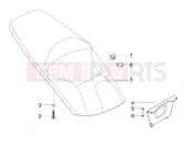 gilera 2015 Runner 125 ST 4T Saddle/seats