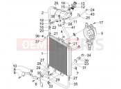gilera 2017 Runner 125 ST 4T Cooling system