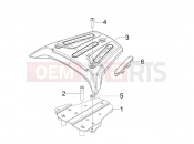 gilera 2017 Runner 125 ST 4T Rear luggage rack