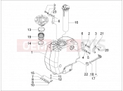 gilera 2008 Runner 200 ST 4T Benzin tank