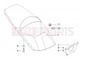 gilera 2009 Runner 200 ST 4T Saddle/seats