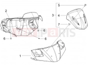 Handlebars coverages - Gilera Runner 125 VX 4T 2005