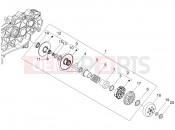 Driven pulley - Gilera Runner 125 VX 4T 2006