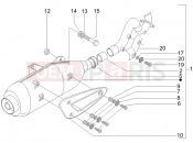 Silencer - Gilera Runner 125 VX 4T 2006