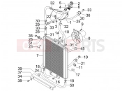 GILERA Runner 125 VX 4T Cooling system