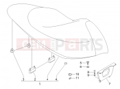 GILERA Runner 125 VX 4T Saddle/seats