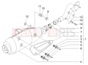 GILERA Runner 125 VX 4T Silencer