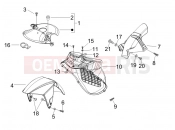 GILERA Runner 125 VX 4T Wheel huosing - Mudguard
