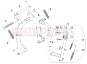 Stand/s - Gilera Runner 125 VX 4T -SC- 2006