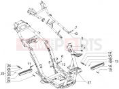 Frame/bodywork - Gilera Runner 200 VXR 4T 2005