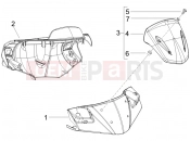 Handlebars coverages - Gilera Runner 200 VXR 4T 2005