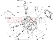 Head unit - Valve - Gilera Runner 200 VXR 4T 2005