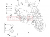 gilera 2005 Runner 200 VXR 4T (ZAPM464) Main cable harness