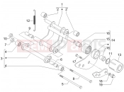gilera 2005 Runner 200 VXR 4T (ZAPM464) Swinging arm