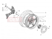 gilera 2006 Runner 200 VXR 4T (ZAPM464) Rear wheel