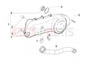 gilera 2010 Stalker 50 Crankcase cover - Crankcase cooling