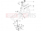 gilera 2010 Stalker 50 Fuel tank