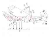 gilera 2011 Stalker 50 Silencer