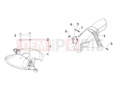 gilera 2011 Stalker 50 Wheel huosing - Mudguard