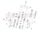 gilera 2012 Stalker 50 Fork's components (Wuxi Top)