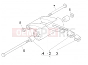 gilera 2012 Stalker 50 Swinging arm