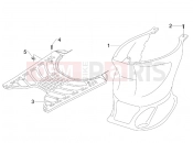 gilera 2010 Stalker 50 Naked Central cover - Footrests