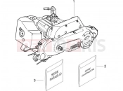 gilera 2010 Stalker 50 Naked Engine, assembly