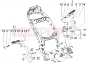 gilera 2010 Stalker 50 Naked Frame/bodywork