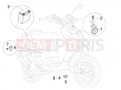 gilera 2010 Stalker 50 Naked Remote control switches - Battery - Horn