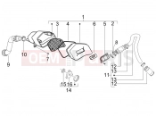 gilera 2010 Stalker 50 Naked Secondary air box