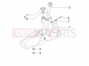 Fuel tank - Gilera Stalker 50 Special Edition 2008