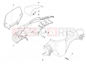 Handlebars coverages - Gilera Stalker 50 Special Edition 2008