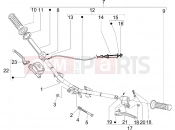 gilera 2007 Storm 50 Handlebars - Master cil.