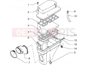Air cleaner - Gilera Zulu