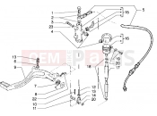 Pedal-master cylinder - Gilera Zulu