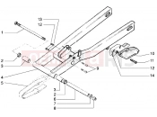 Rear fork - Gilera Zulu