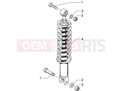 Rear suspension - Gilera Zulu