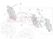 MOTOGUZZI Audace 1400 ABS (USA) Front brake caliper
