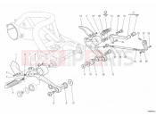 DUCATI 2008 Monster S4R FRONT FOOTREST » UNCLASSIFIED