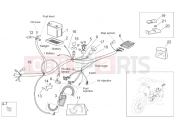 APRILIA SCARABEO 2002 Scarabeo 50 Ditech FRAME » Rear electrical system