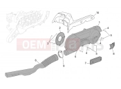 APRILIA SCARABEO 2002 Scarabeo 50 Ditech ENGINE » Variator cover