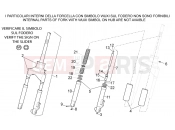 APRILIA SCARABEO 2004 Scarabeo 50 Ditech FRAME » Front fork
