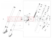 MOTOGUZZI Eldorado 1400 ABS Front fork Kaifa