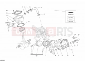 DUCATI 2008 Monster S4RS TRICOLORE CYLINDER - PISTON » ENGINE CASE